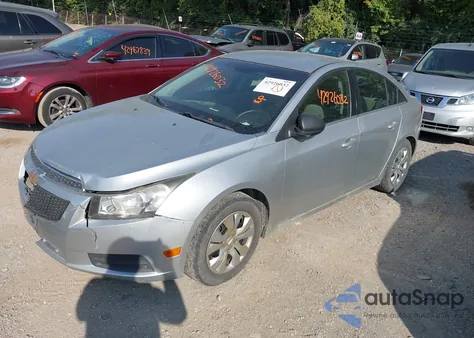 2012 Chevrolet Cruze Ls из США, поврежденный, VIN 1G1PC5SH7C7410160